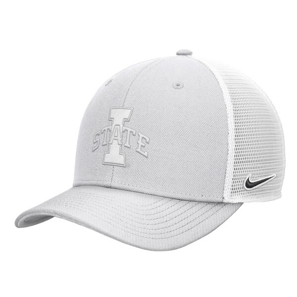 Nike I-State WO25 White Adjustable Trucker Hat